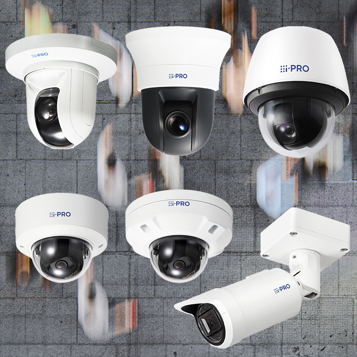 (In JP Only) 13 New Models for S-Series, i-PRO’s Main Stream Of AI Network Camera. 4 PTZ, 5 High Resolution and 4 Heavy Salt Damage Resistance